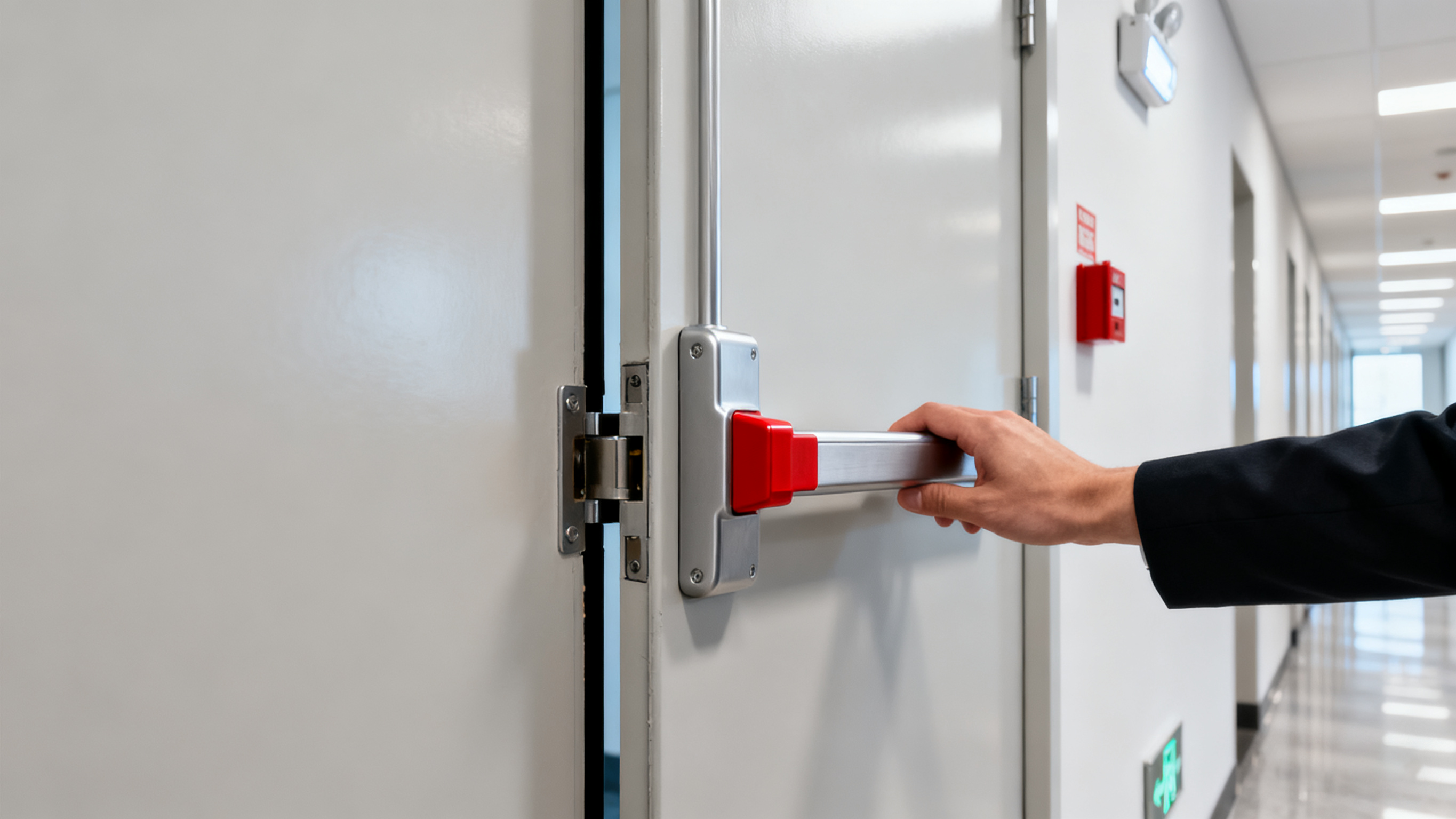 Was ist Panikhardware für Türen?