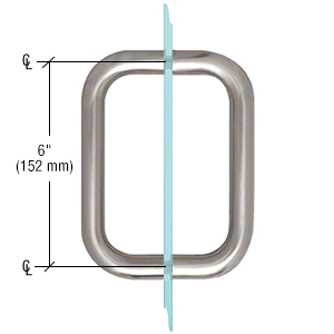 6-Zoll-Duschtürgriff ohne Metallscheibe L101