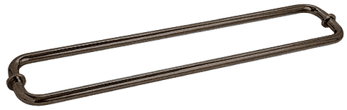 Schlauchförmiger Handtuchstreifen mit Metallscheibe L200