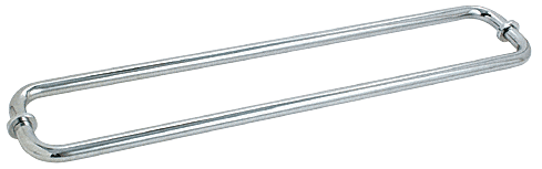 Schlauchförmiger Handtuchstreifen mit Metallscheibe L200