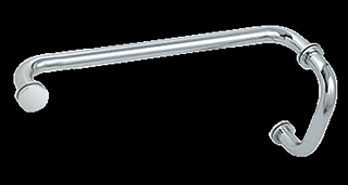 Kombination aus 6-Zoll-Zuggriff und 12-Zoll-Handtuchstange der BM-Serie mit Metallscheiben L300