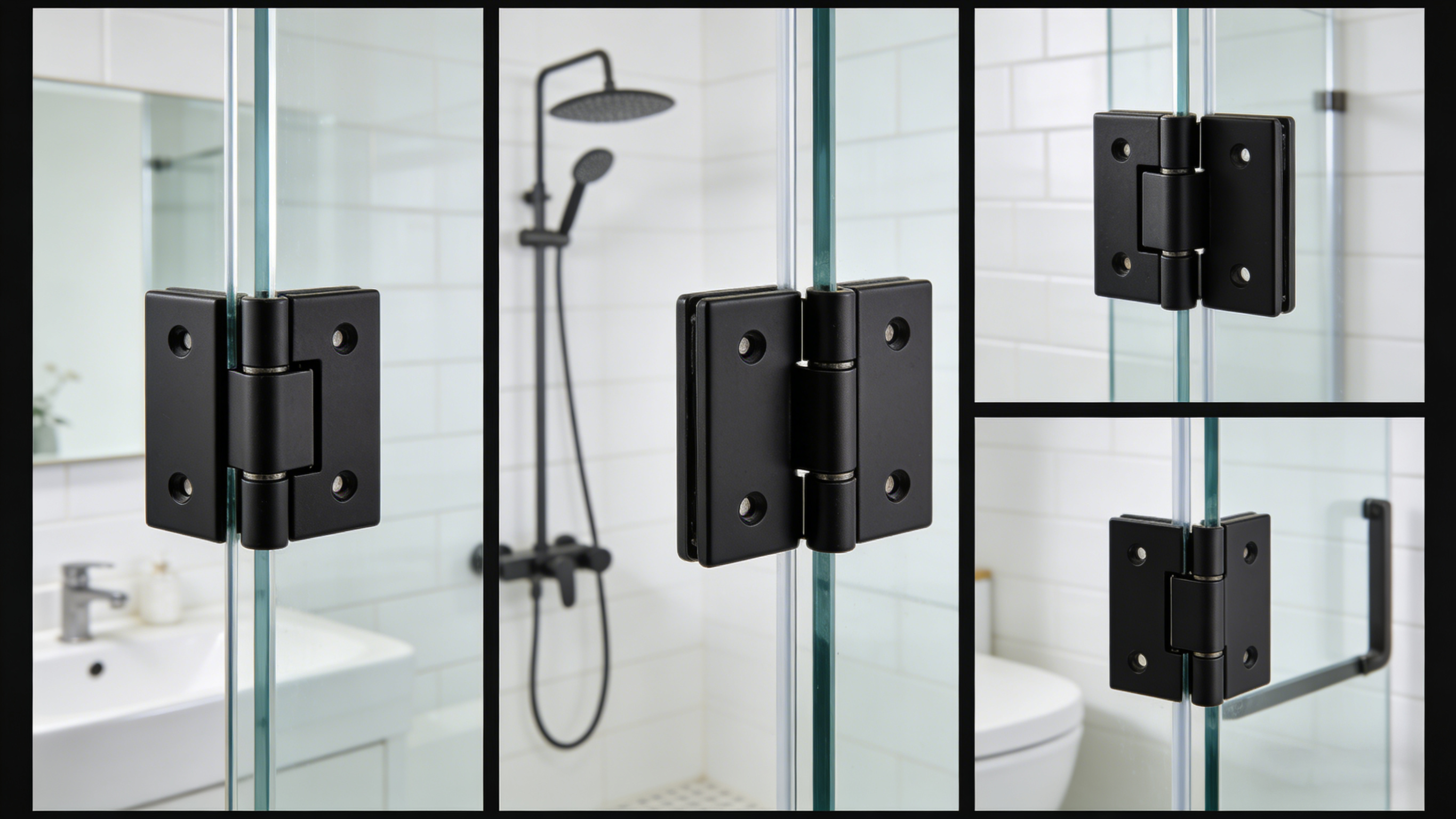 So stellen Sie ein positiv schließendes Duschscharnier ein?