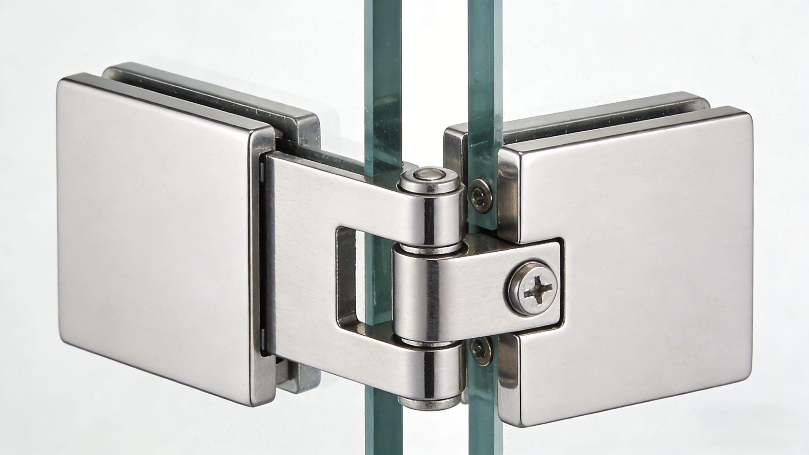 Wie entferne ich das rahmenlose Duschscharnier?